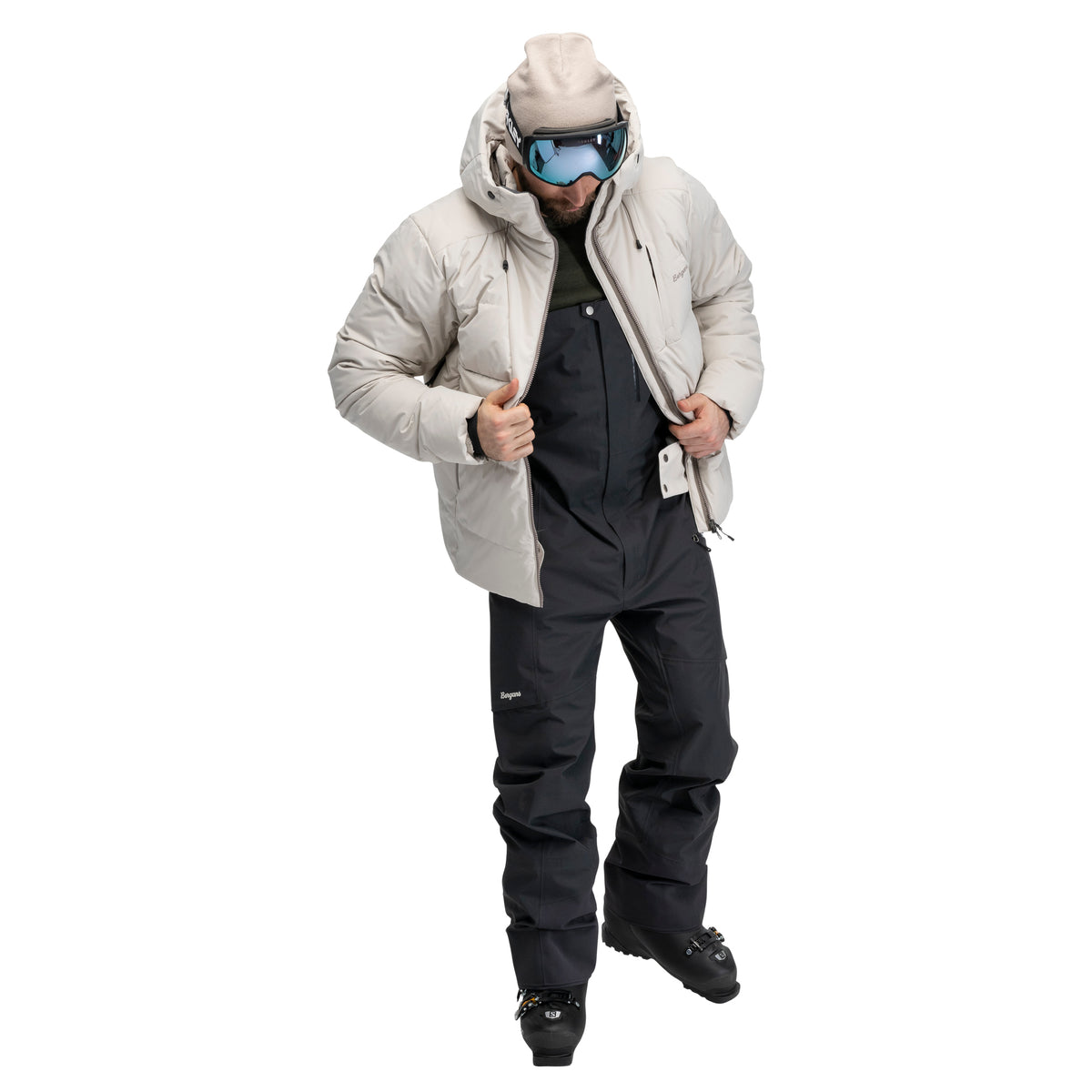 Bergans Oppdal Down Jacket Men Bone White