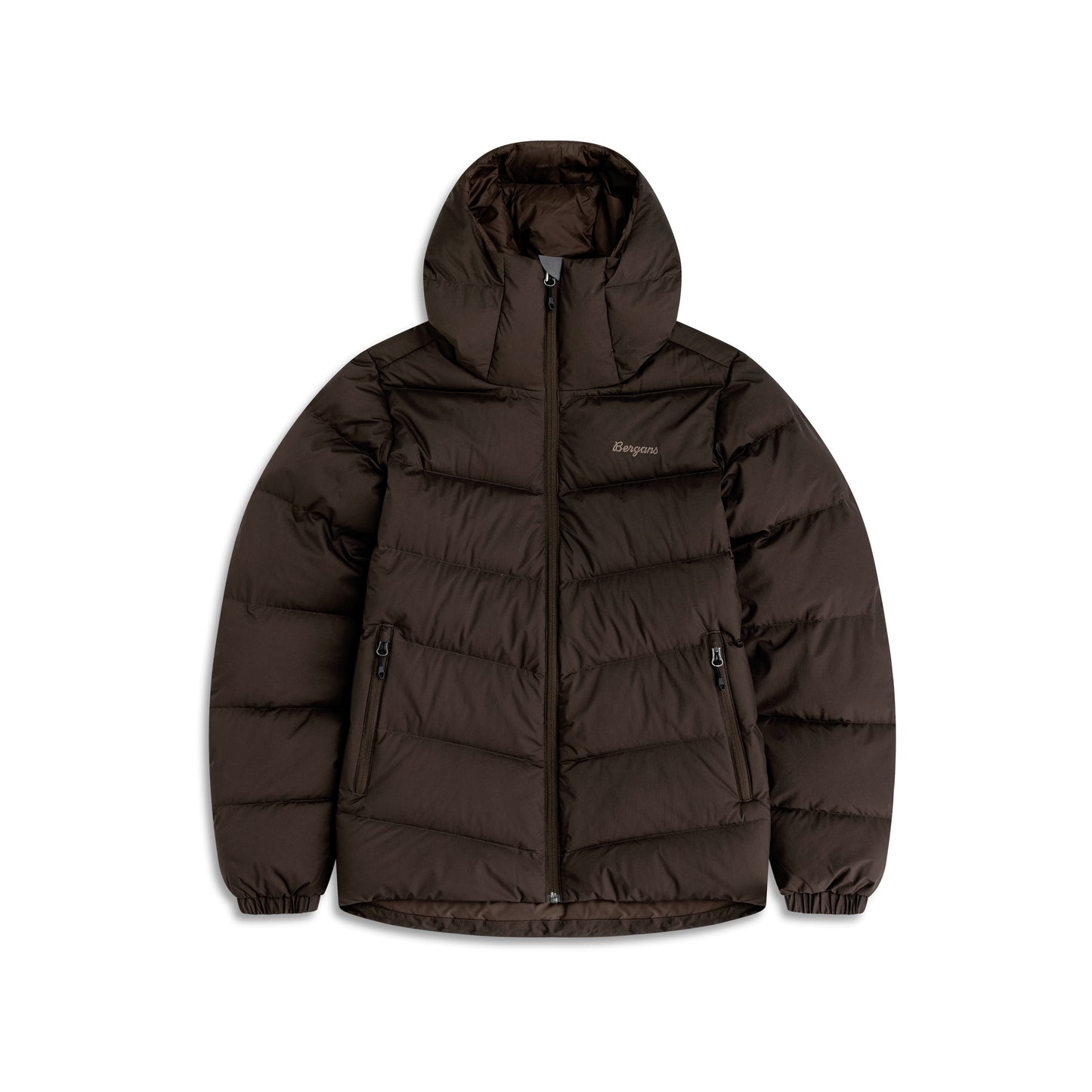 Bergans Garmo Down Hood Jacket Women Dark Chocolate