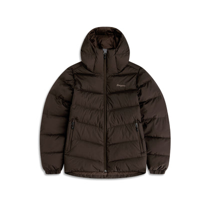 Bergans Garmo Down Hood Jacket Women Dark Chocolate