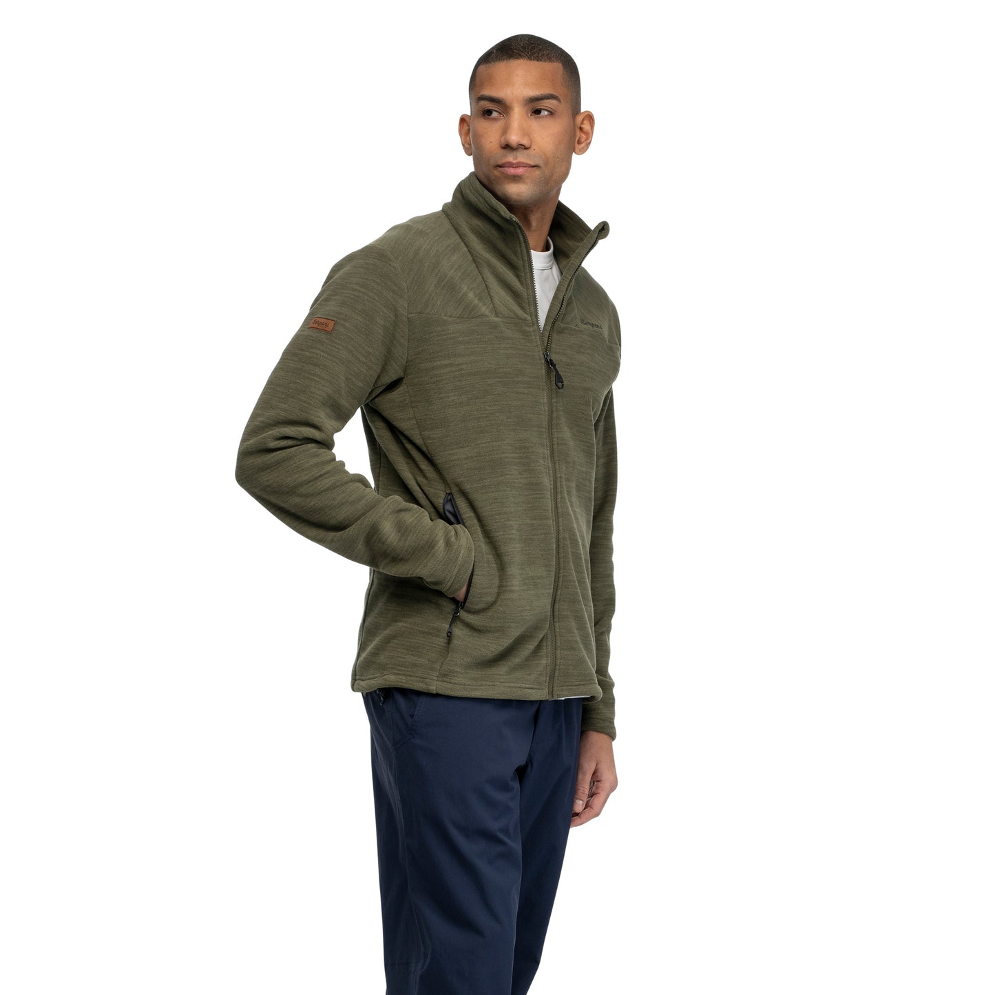 Bergans Hareid Fleece Jacket Men Pine Forest