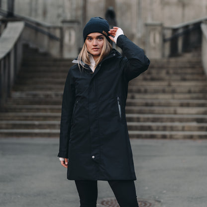 Bergans Urban Insulated Shell Coat Women Black