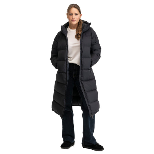 Bergans Urban Down Long Coat Women Black