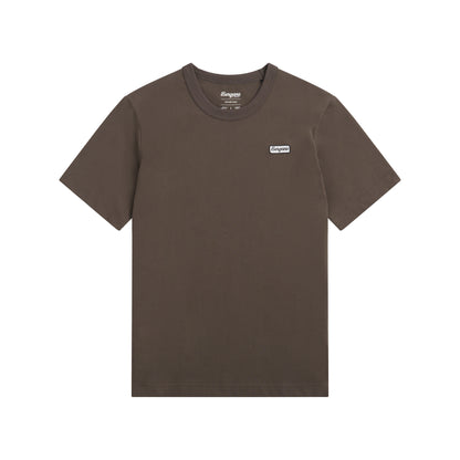 Bergans Logo Cotton Tee Men Dark Rock Taupe