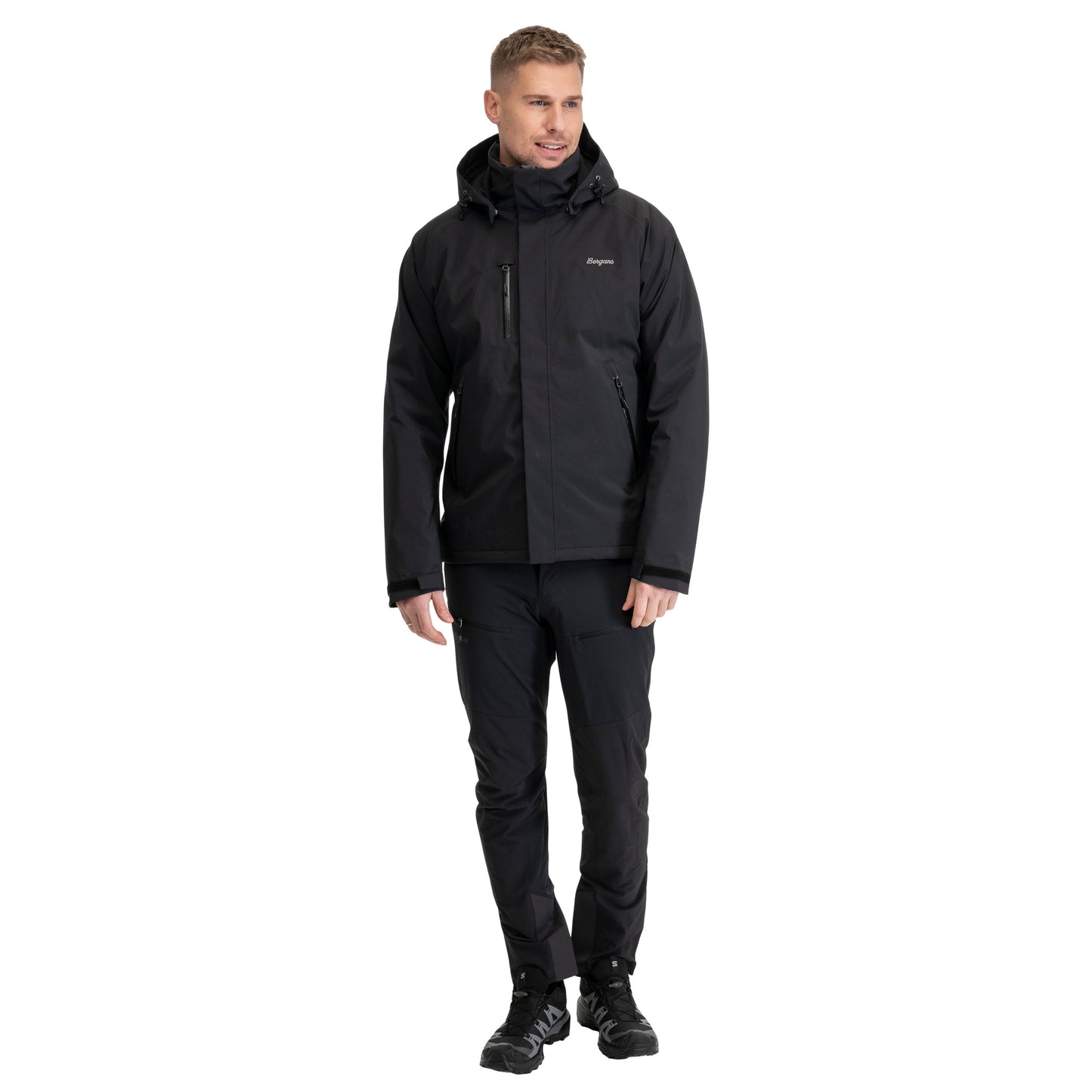Bergans Flya Insulated Men Jacket Black/Solid Grey