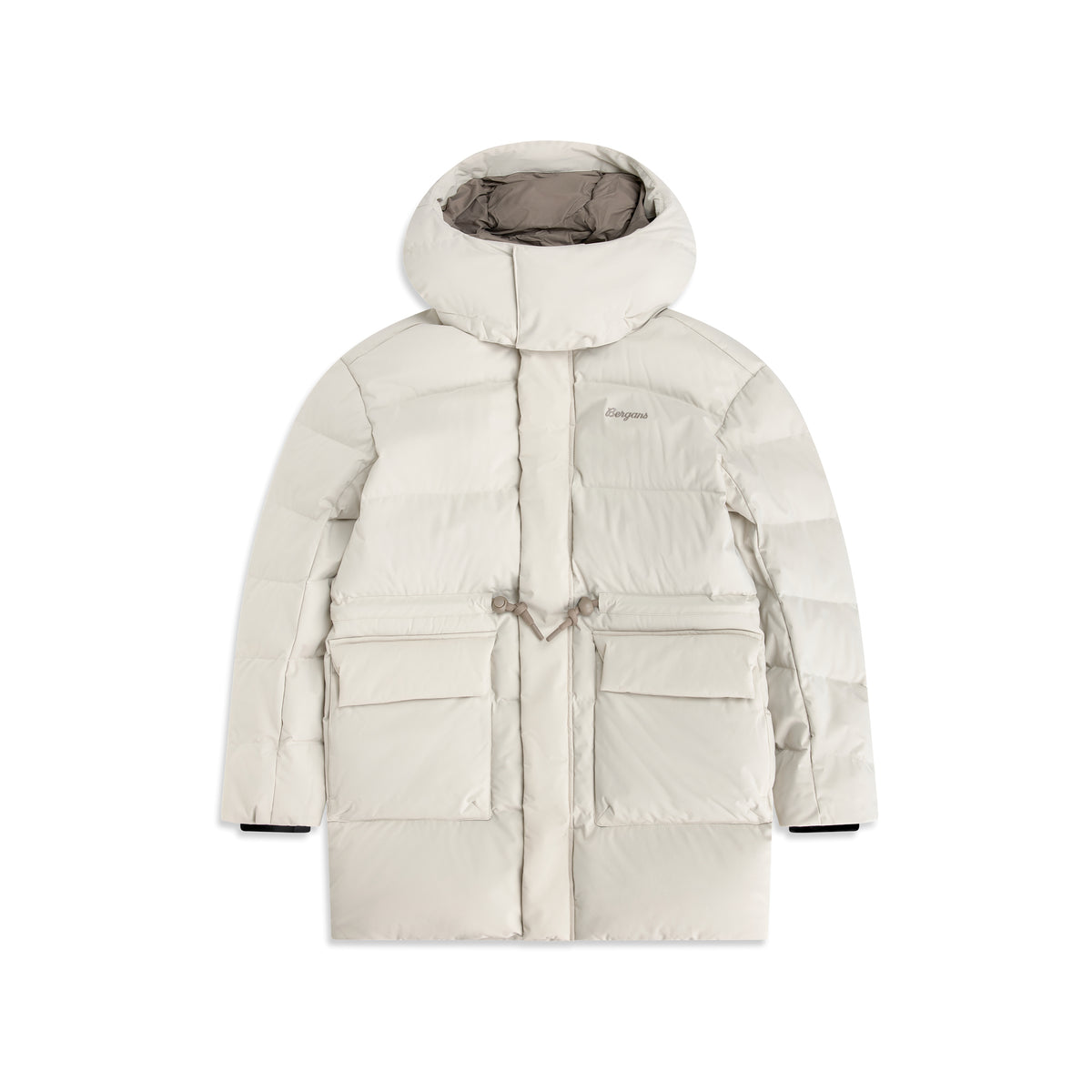 Bergans Dyna Down Hood Jacket Women Bone White