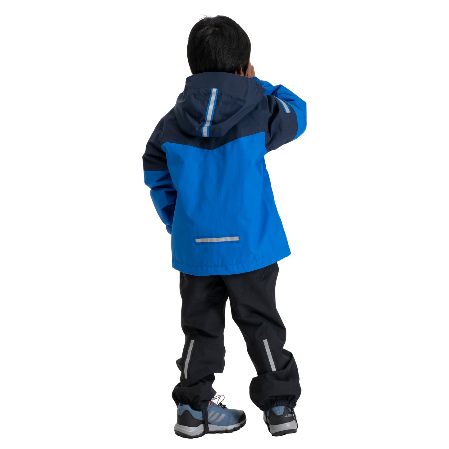 Bergans Lilletind 2L Shell Jacket Kids Olympic Blue / Navy Blue