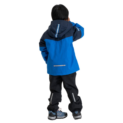 Bergans Lilletind 2L Shell Jacket Kids Olympic Blue / Navy Blue