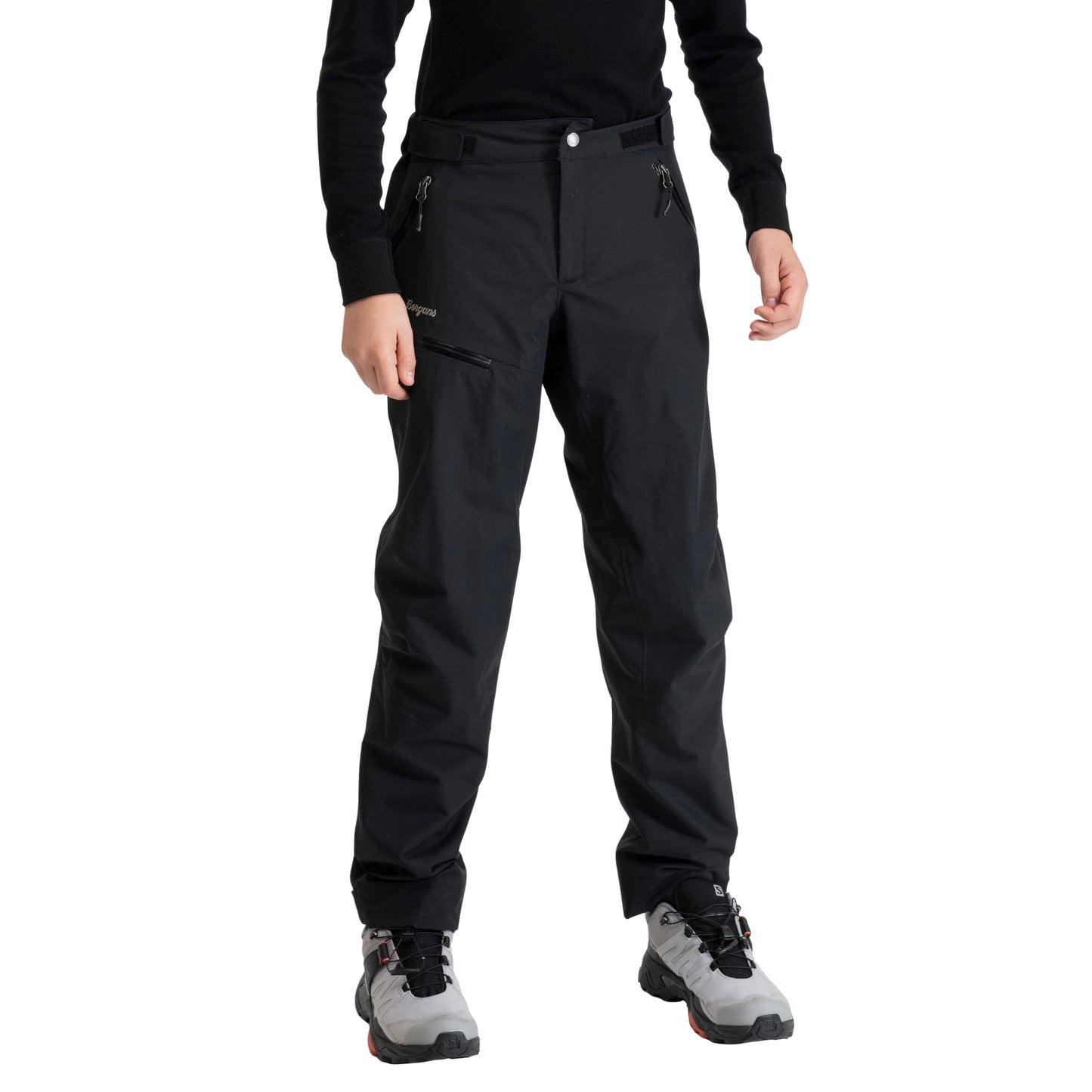 Bergans Junior 2L Shell Pants Black