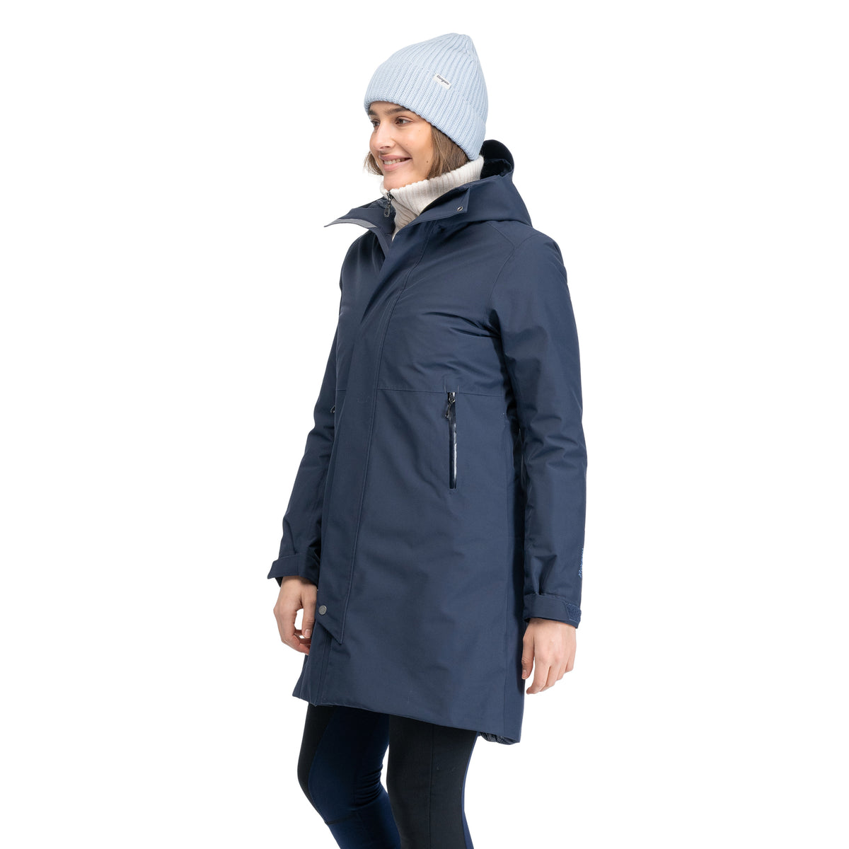 Bergans Oslo Insulated Shell Coat Women Dark Navy