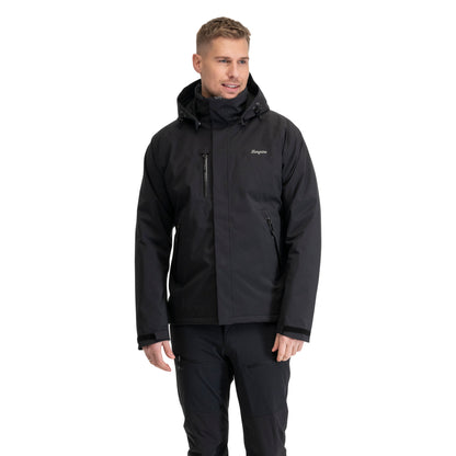Bergans Flya Insulated Men Jacket Black/Solid Grey