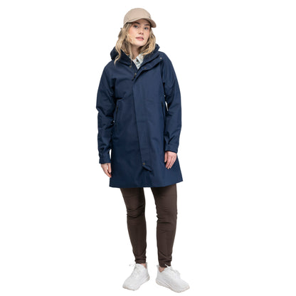 Bergans Urban 2L Shell Coat Women Navy Blue