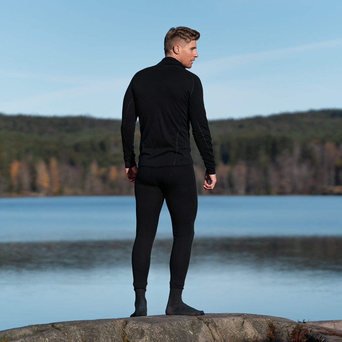 Bergans Inner:Dual Merino Tights Men Black