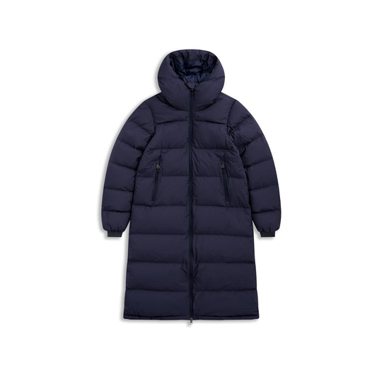 Bergans Oslo Down Long Coat Women Dark Navy
