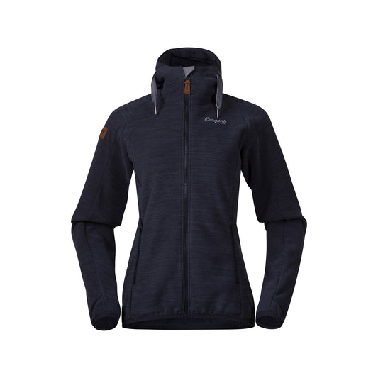 Bergans Hareid Fleece Women Jacket Dark Navy