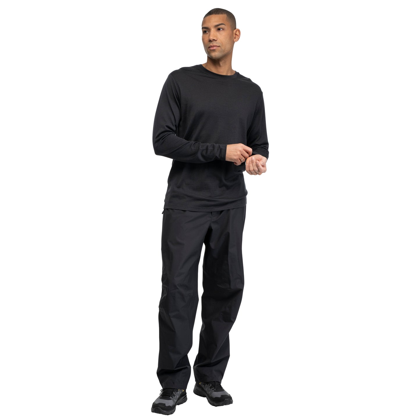 Bergans Merino Long Sleeve Men Dark Shadow Grey
