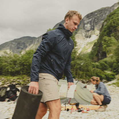 Bergans Rabot Windbreaker Jacket Men Navy Blue