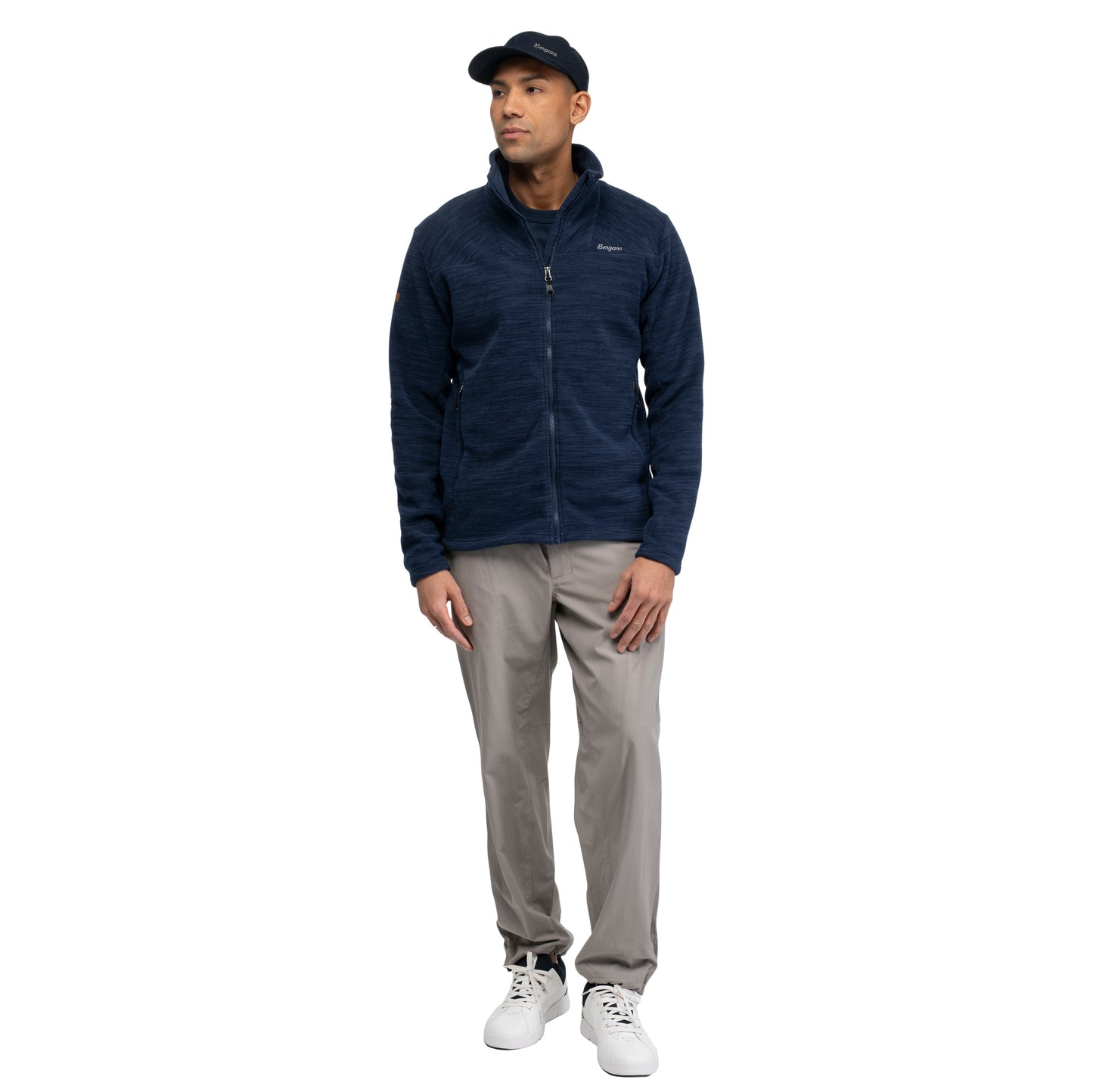 Bergans Hareid Fleece Jacket Men Navy Blue