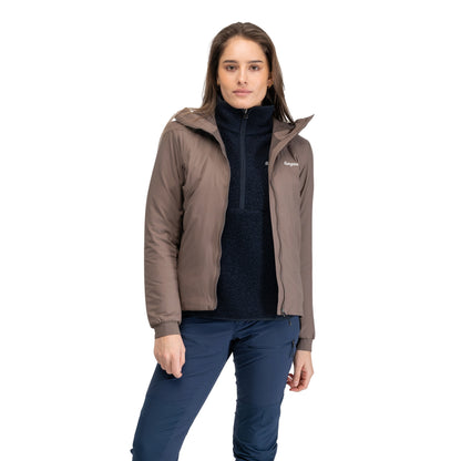 Bergans Holo Insulated Hood Jacket Women Hot Cocoa