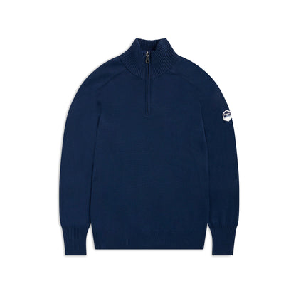Bergans Minde Wool Half Zip Men Navy Blue
