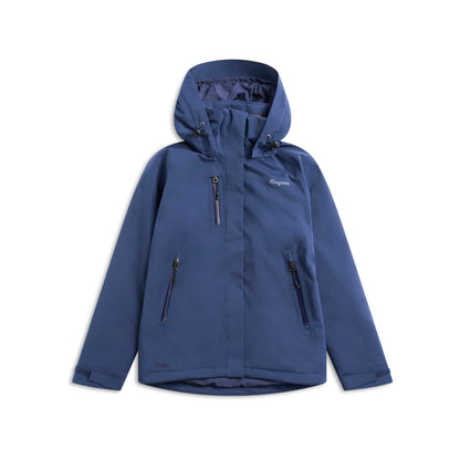 Bergans Flya Insulated Lady Jacket Navy Blue/Granite Blue