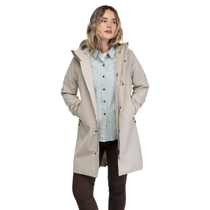 Bergans Urban 2L Shell Coat Women Coastal Sand