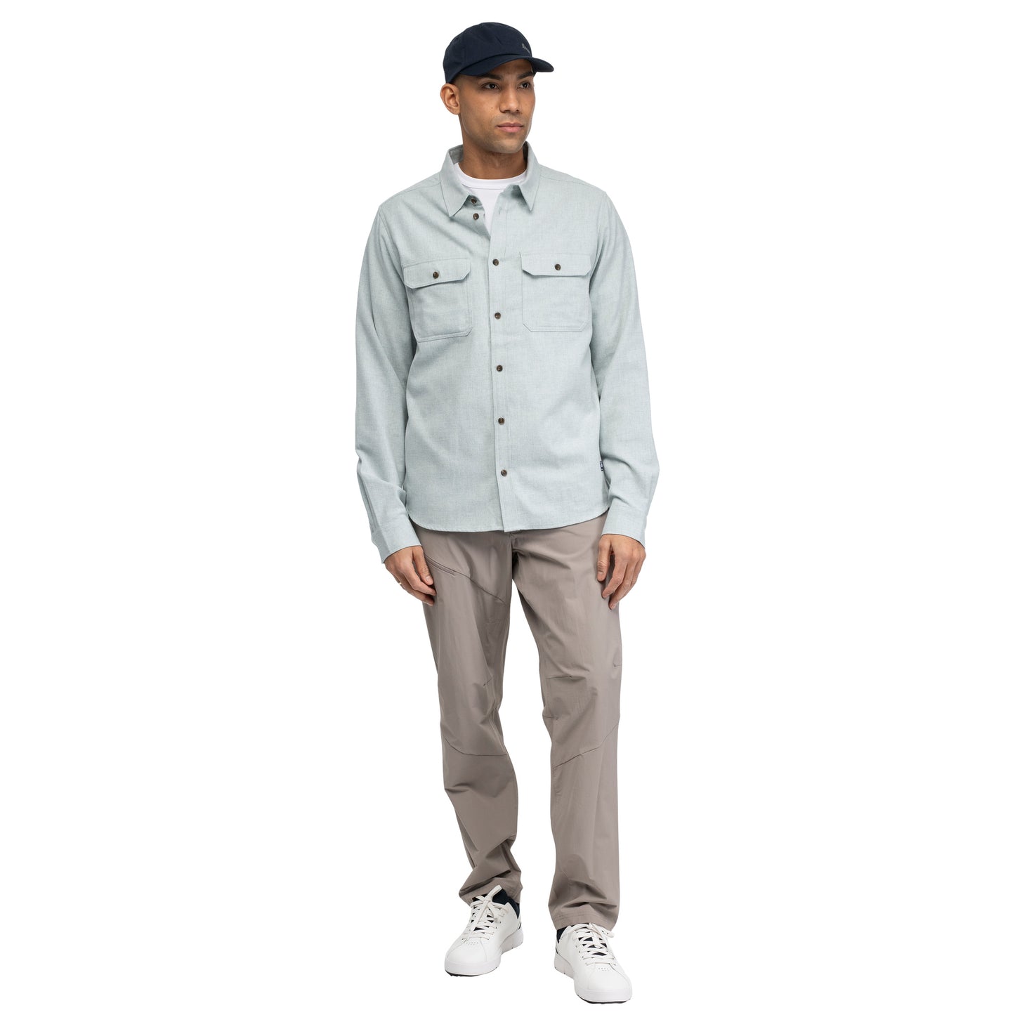 Bergans Nordmarka Flannel Shirt Men Dried Sage