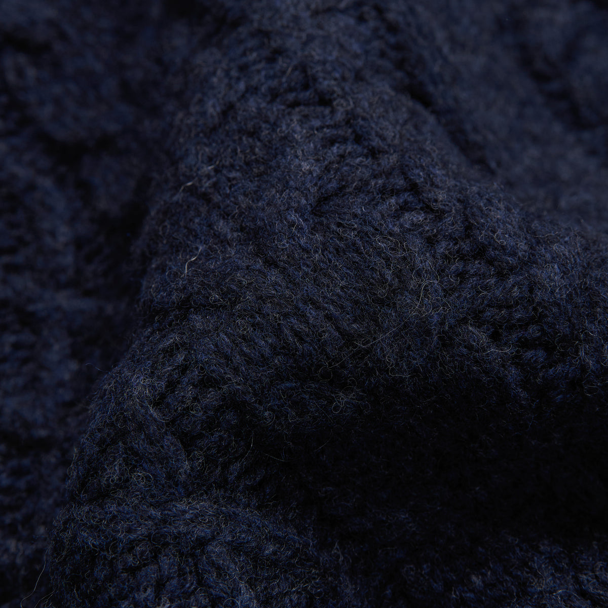 Bergans Lofoten Knitted Wool Jumper Men Dark Navy
