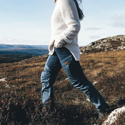 Bergans Nordmarka Favor Outdoor Pants Women Orion Blue/Navy Blue
