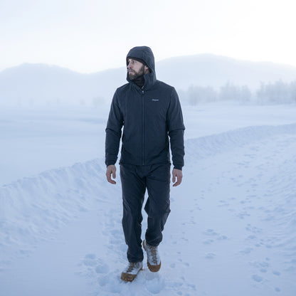 Bergans Holo Insulated Hood Jacket Men Dark Navy