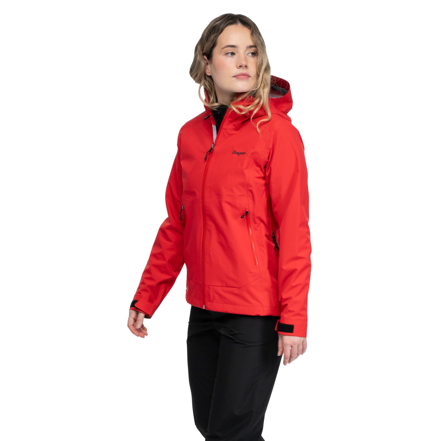 Bergans Essentials 3L Shell Jacket Women Fire Red