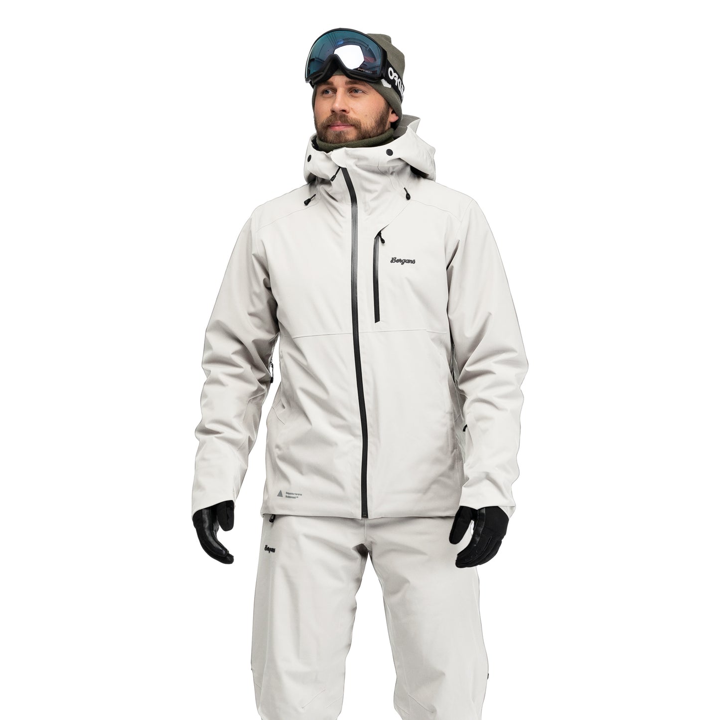 Bergans Oppdal Insulated Shell Jacket Men Bone White