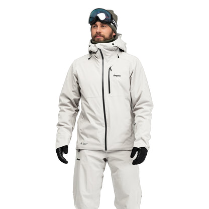 Bergans Oppdal Insulated Shell Jacket Men Bone White