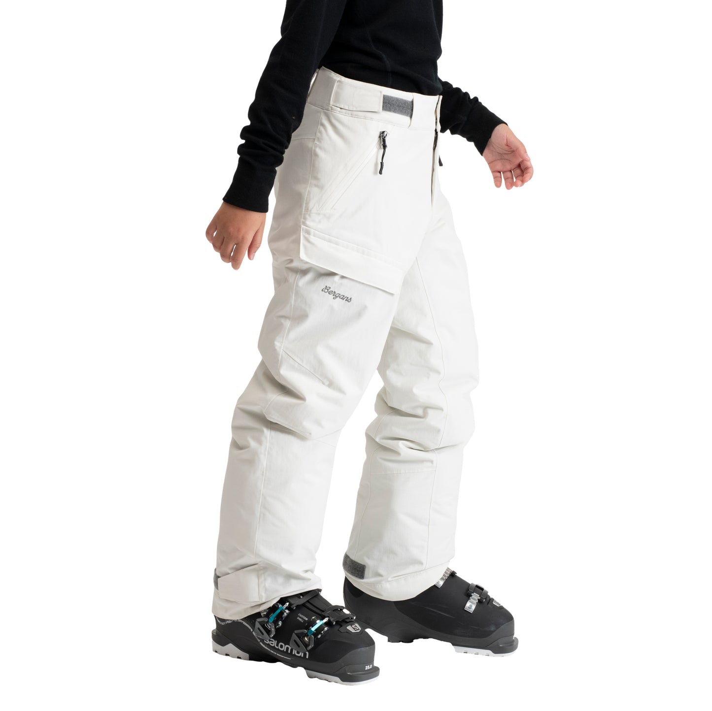 Bergans Storetind Insulated Shell Pants Junior Arctic White