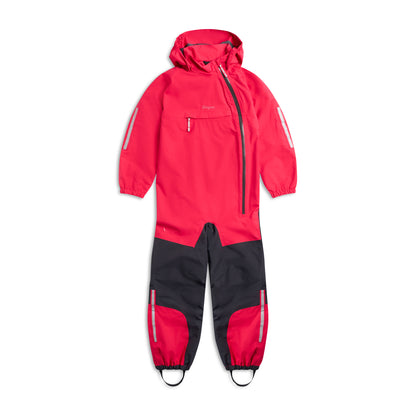 Bergans Lilletind Kids Coverall Alpine Rose/Dark Shadow Grey