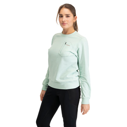 Bergans Midtli Midlayer Sweatshirt Women Mint Crush