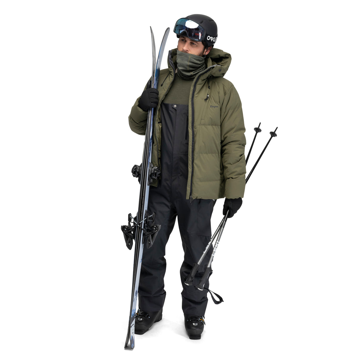 Bergans Oppdal 3L Bib Pants Men Dark Shadow Grey