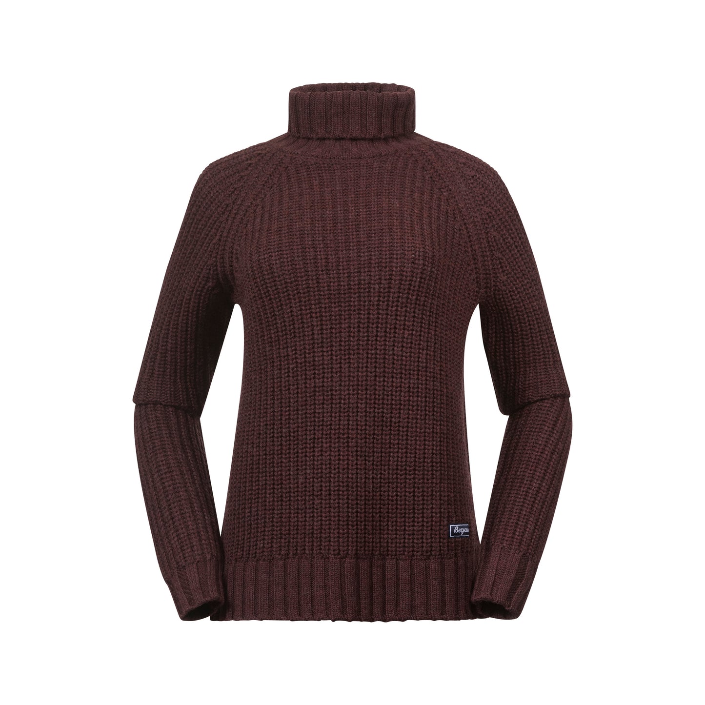 Bergans Nordmarka Merino High Neck Jumper Women Amarone Red