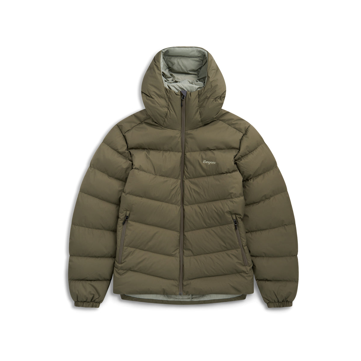 Bergans Garmo Down Hood Jacket Men Green Mud