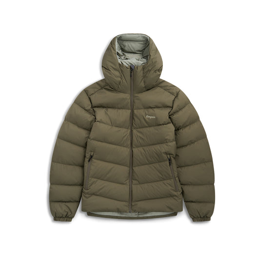 Bergans Garmo Down Hood Jacket Men Green Mud