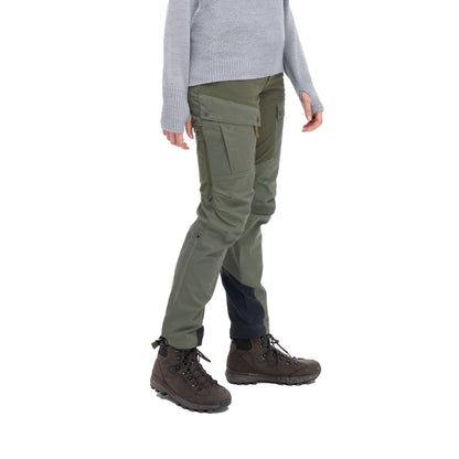 Bergans Nordmarka Favor Outdoor Pants Women Green Mud/Dark Green Mud