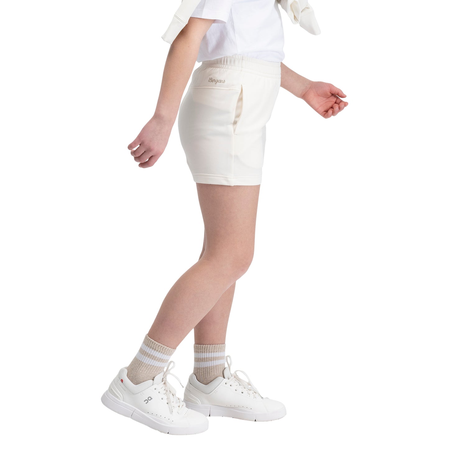 Bergans Midtli Pull-On Shorts Junior Vanilla White
