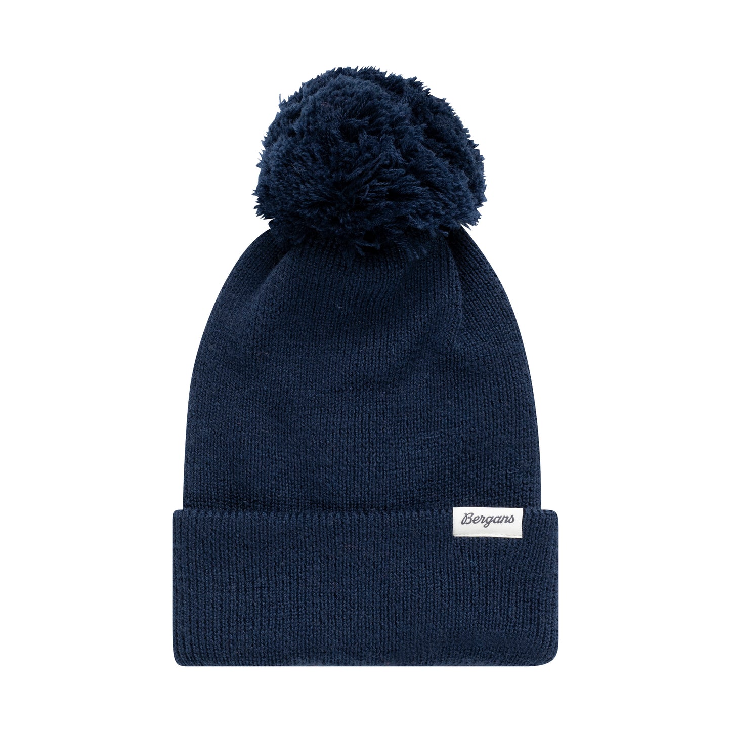 Bergans Storetind Wool Pom Beanie Junior Navy Blue