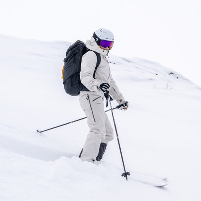 Bergans Oppdal Insulated Shell Pants Women Bone White