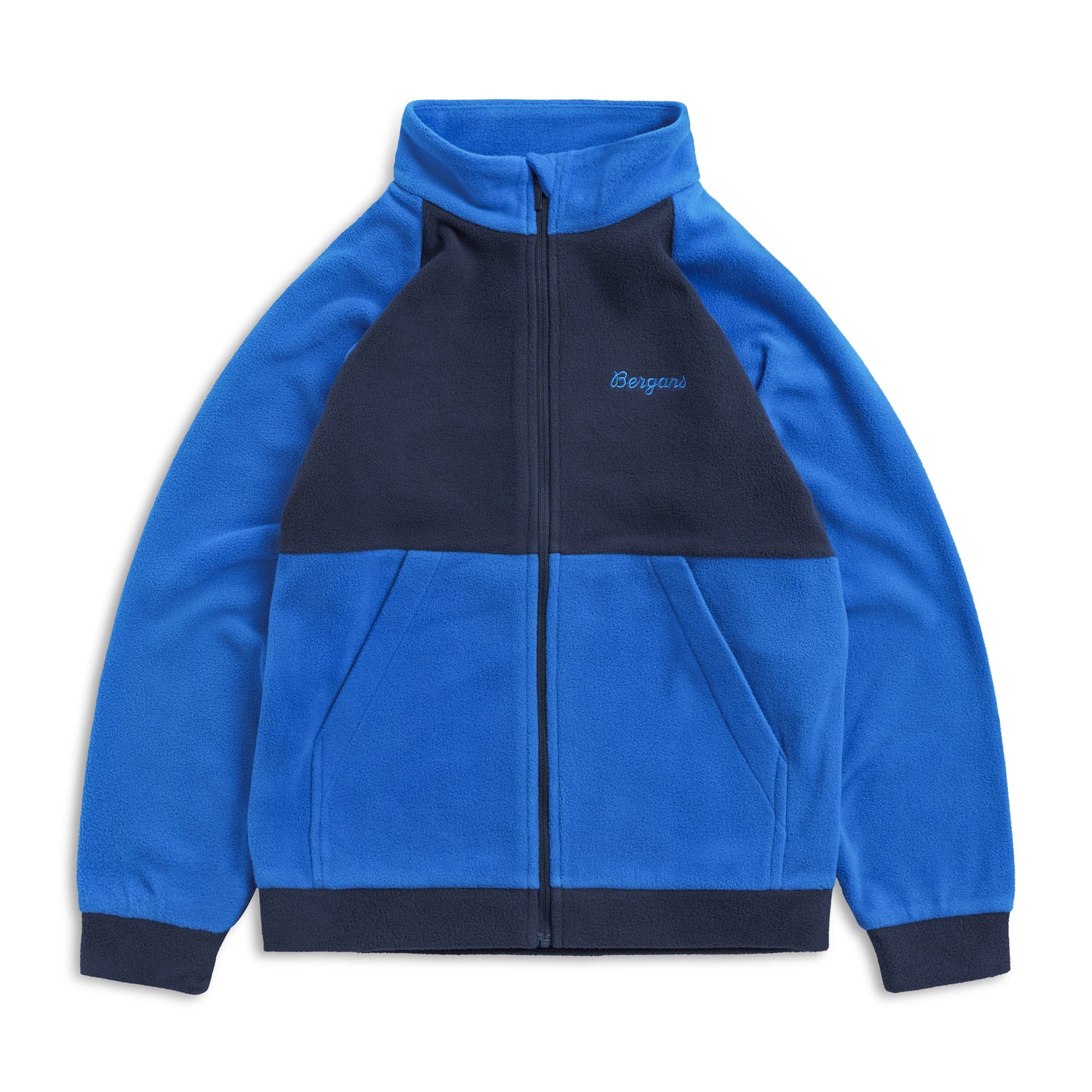 Bergans Lilletind Fleece Set Kids Olympic Blue / Navy Blue