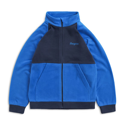 Bergans Lilletind Fleece Set Kids Olympic Blue / Navy Blue