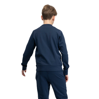 Bergans Midtli Midlayer Sweatshirt Junior Navy Blue
