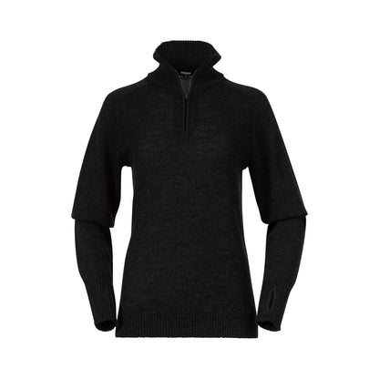 Bergans Ulriken Light Merino Jumper Women Dark Shadow Grey