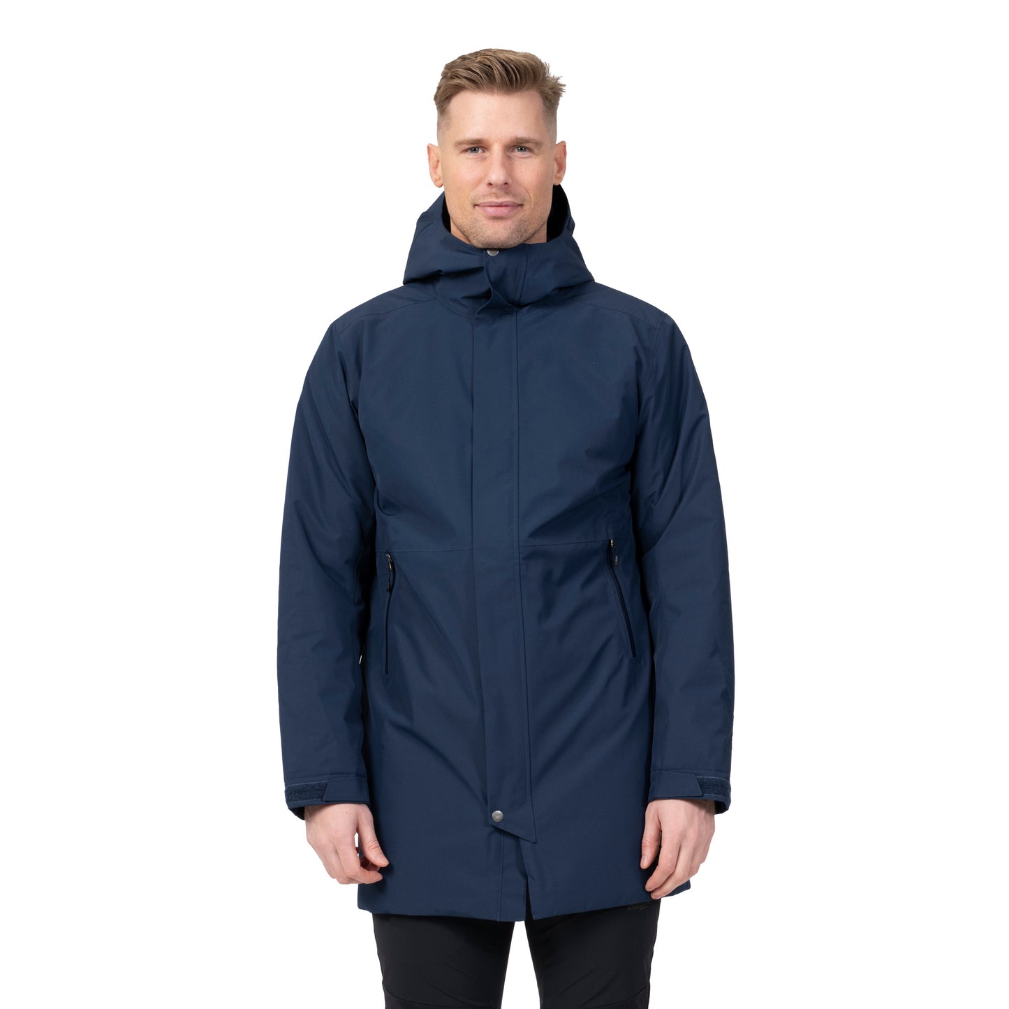 Bergans Urban Insulated Shell Coat Men Navy Blue