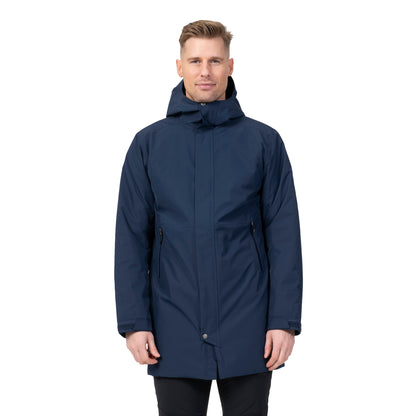 Bergans Urban Insulated Shell Coat Men Navy Blue