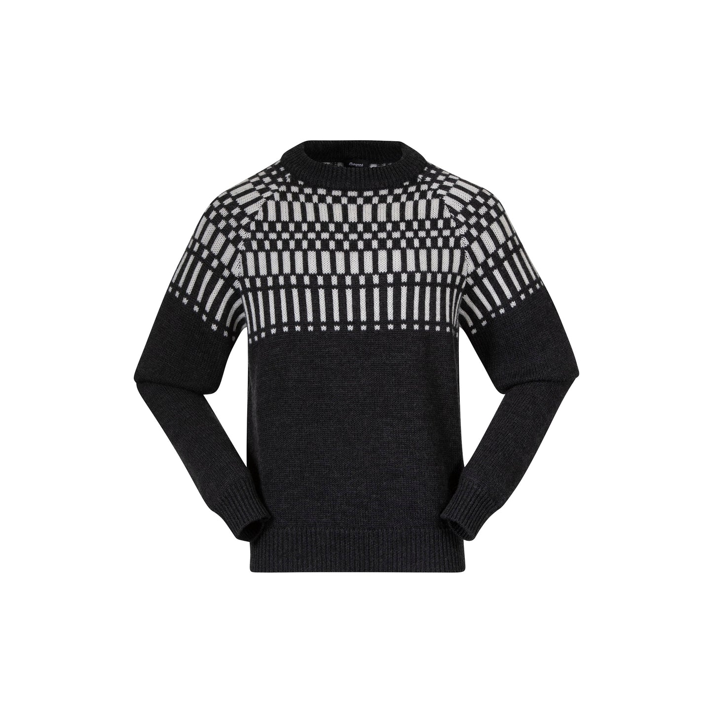 Bergans Nordmarka Merino Jumper Men Dark Shadow Grey/Aluminium